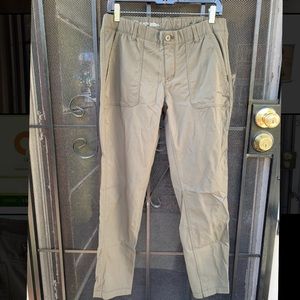 REI green Outdoors hiking pants